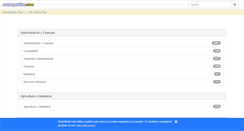 Desktop Screenshot of m.monografias.com